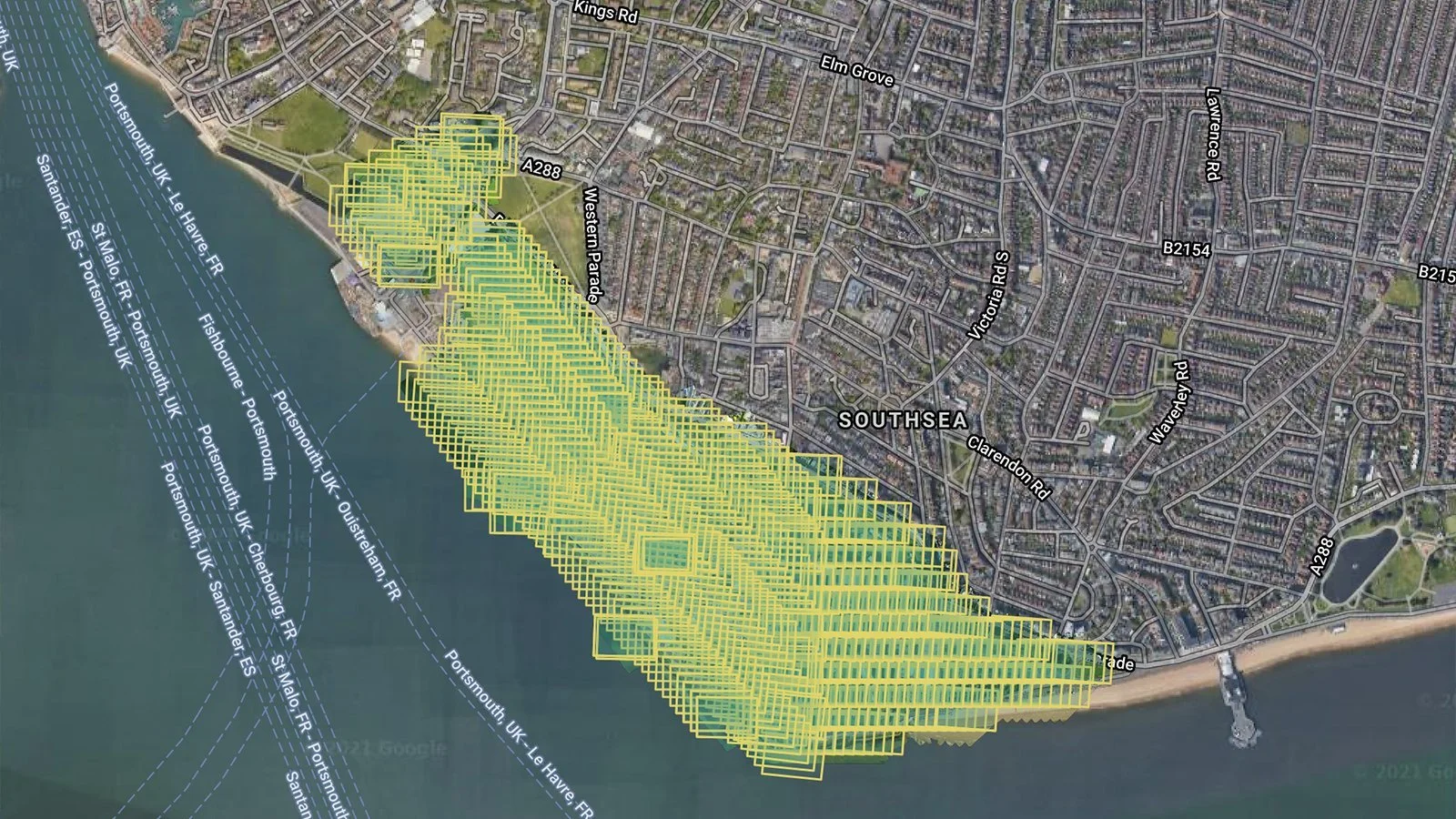 Orthomosaic drone mapping for Victorious Festival - Image 1