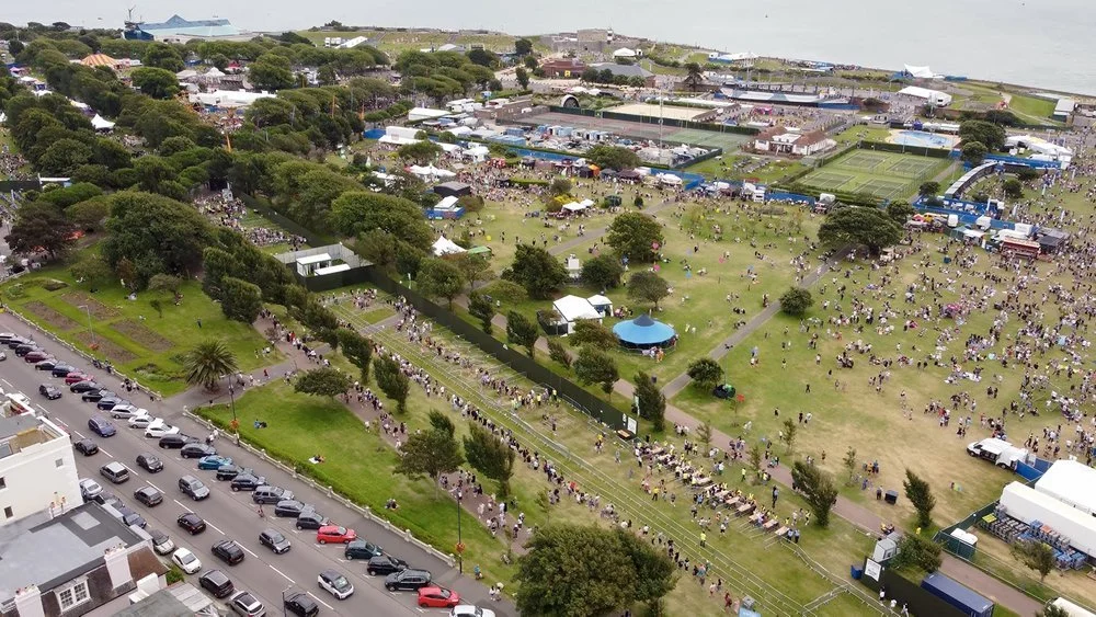 Orthomosaic drone mapping for Victorious Festival - Image 7