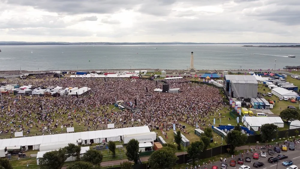 Orthomosaic drone mapping for Victorious Festival - Image 8