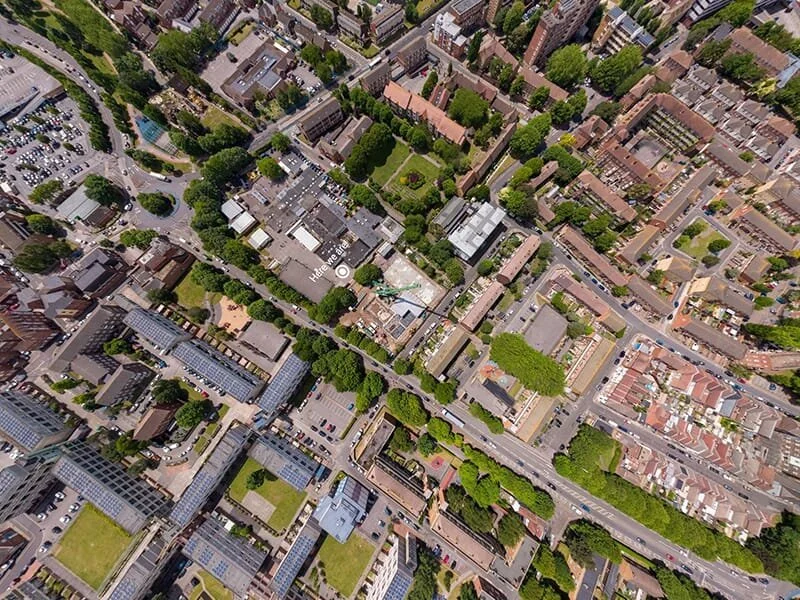 Drone construction time-lapse at Arundel Court Primary Academy - Image 3