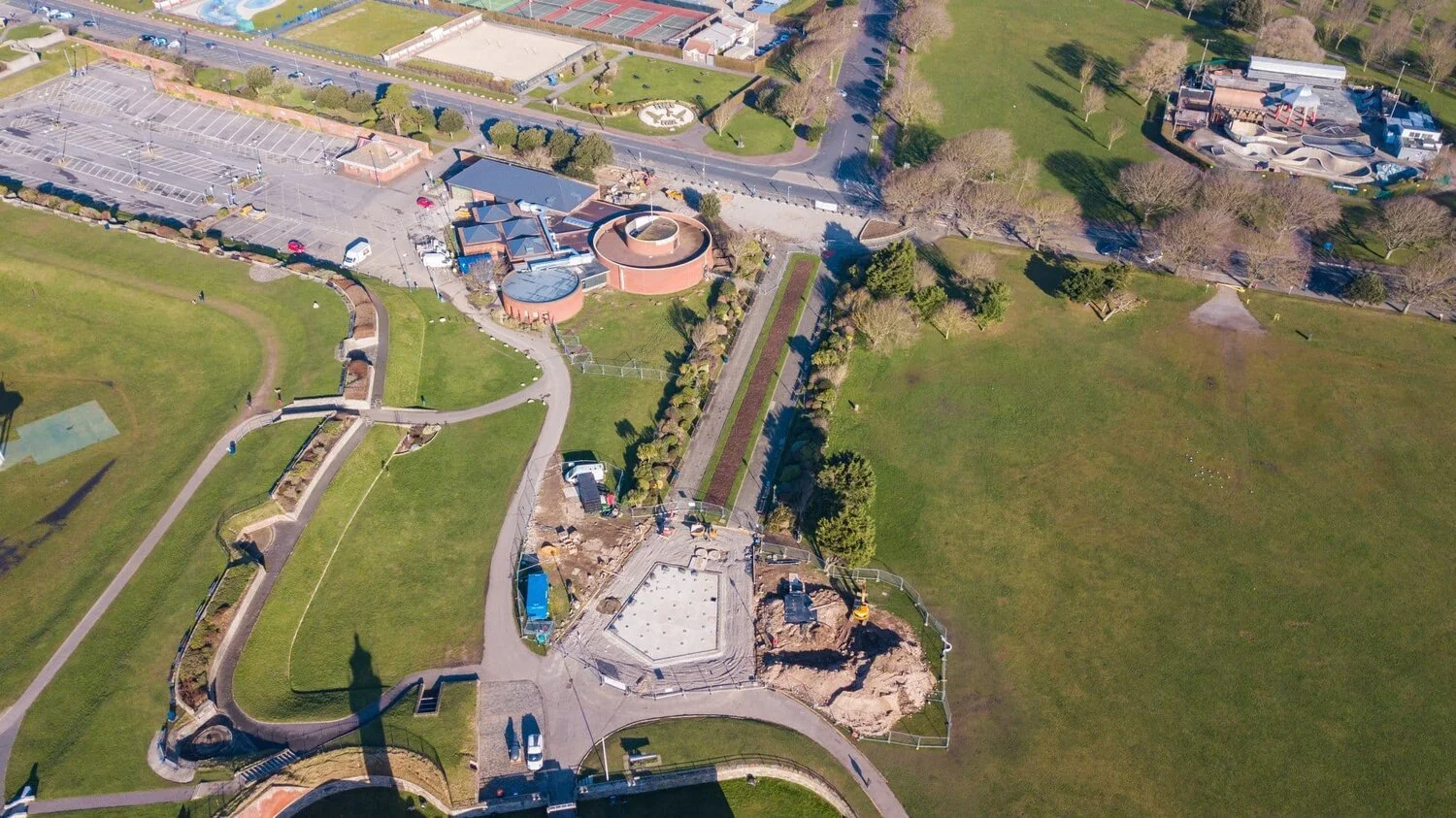Drone heritage photography at Southsea Castle - Image 2