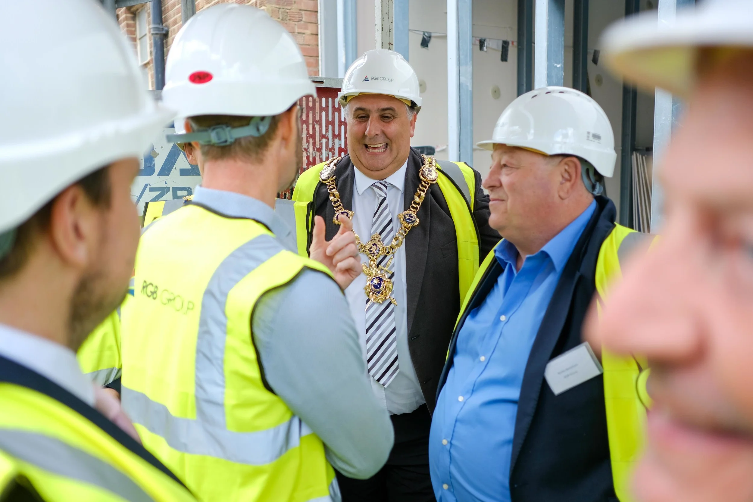 Stanhope House topping out: event and construction photography - Image 4