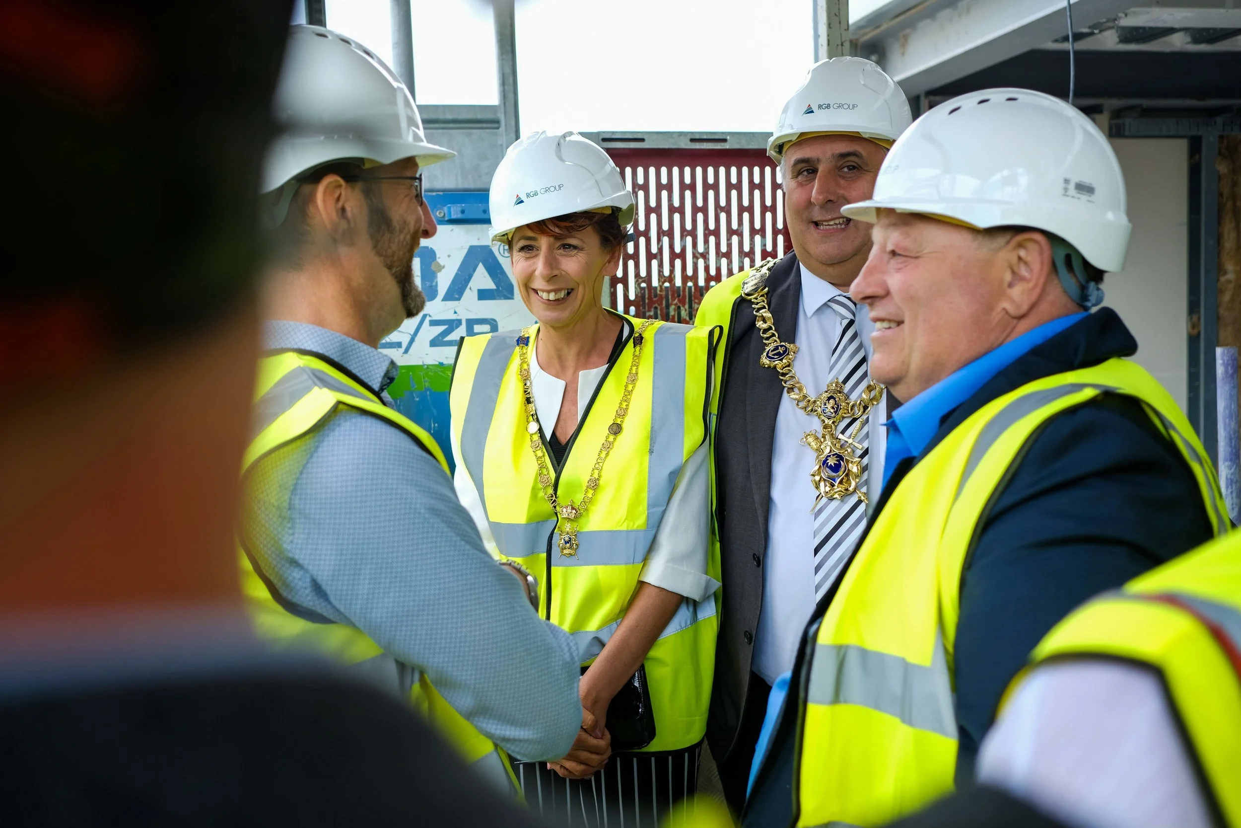 Stanhope House topping out: event and construction photography - Image 6