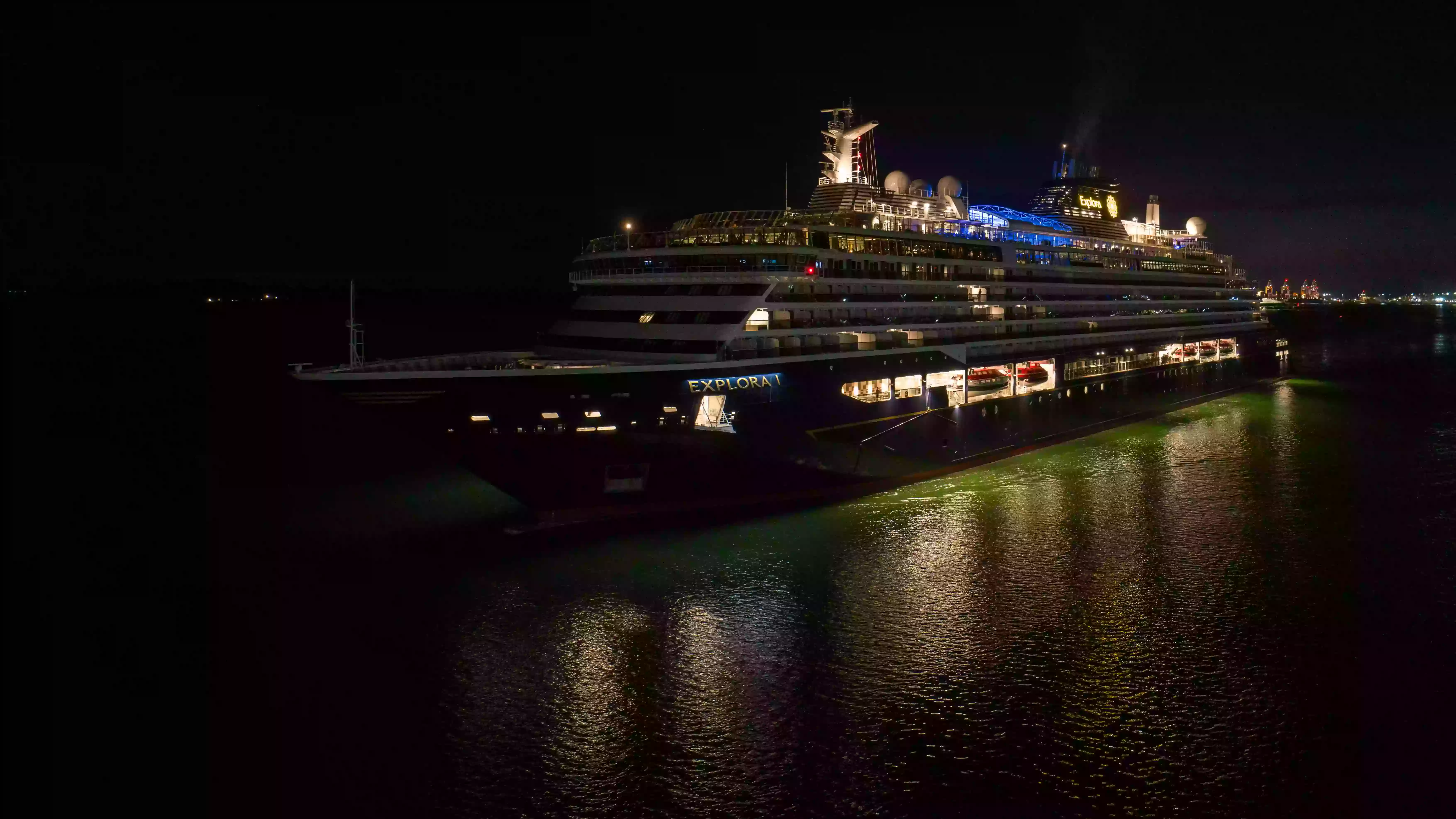 Cruise Ship Aerial Photography - Explora Journeys Explora I, Southampton - Image 2