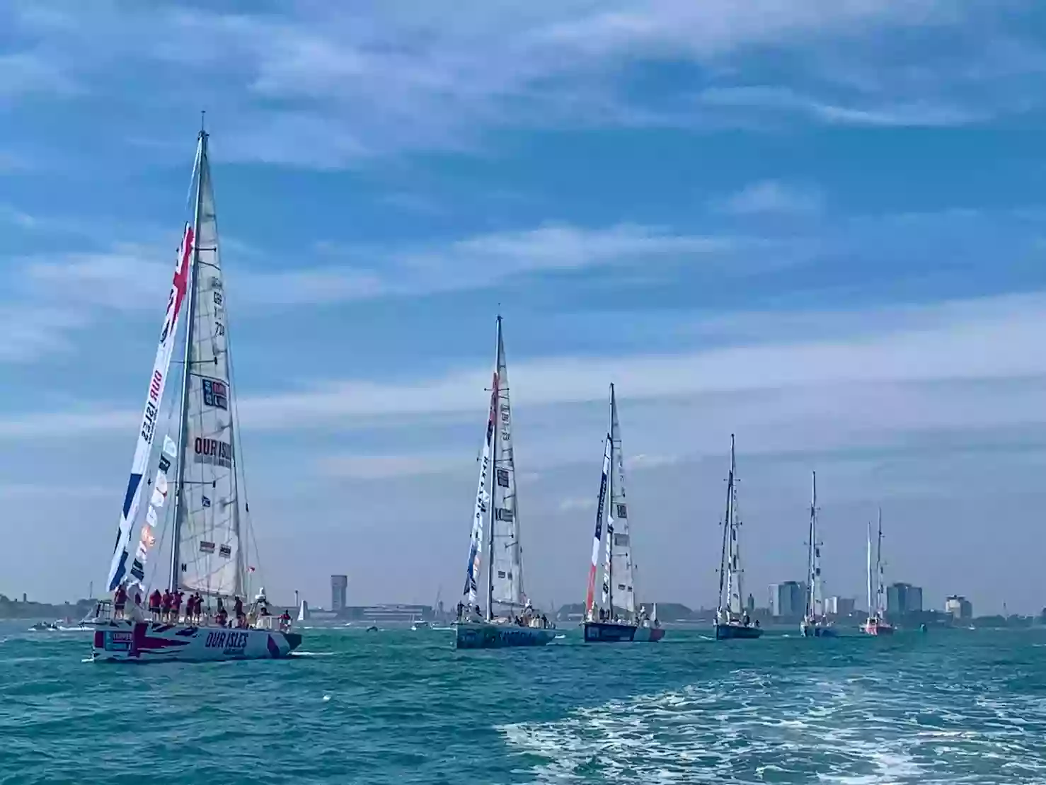 Clipper Race FPV Drone Live Stream