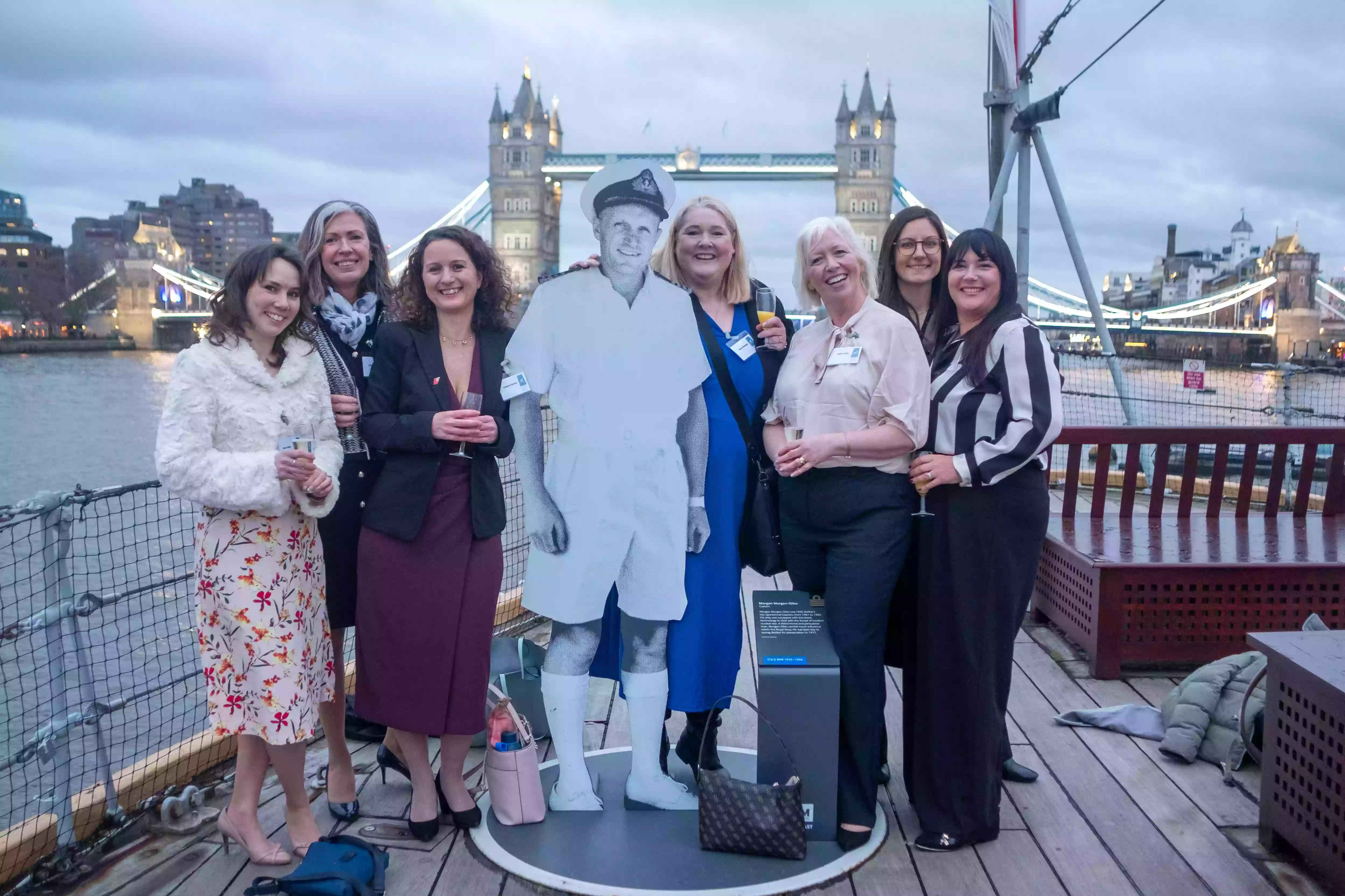 Sir John Fisher Naming Ceremony — Aerial Filming on the Thames - Image 16