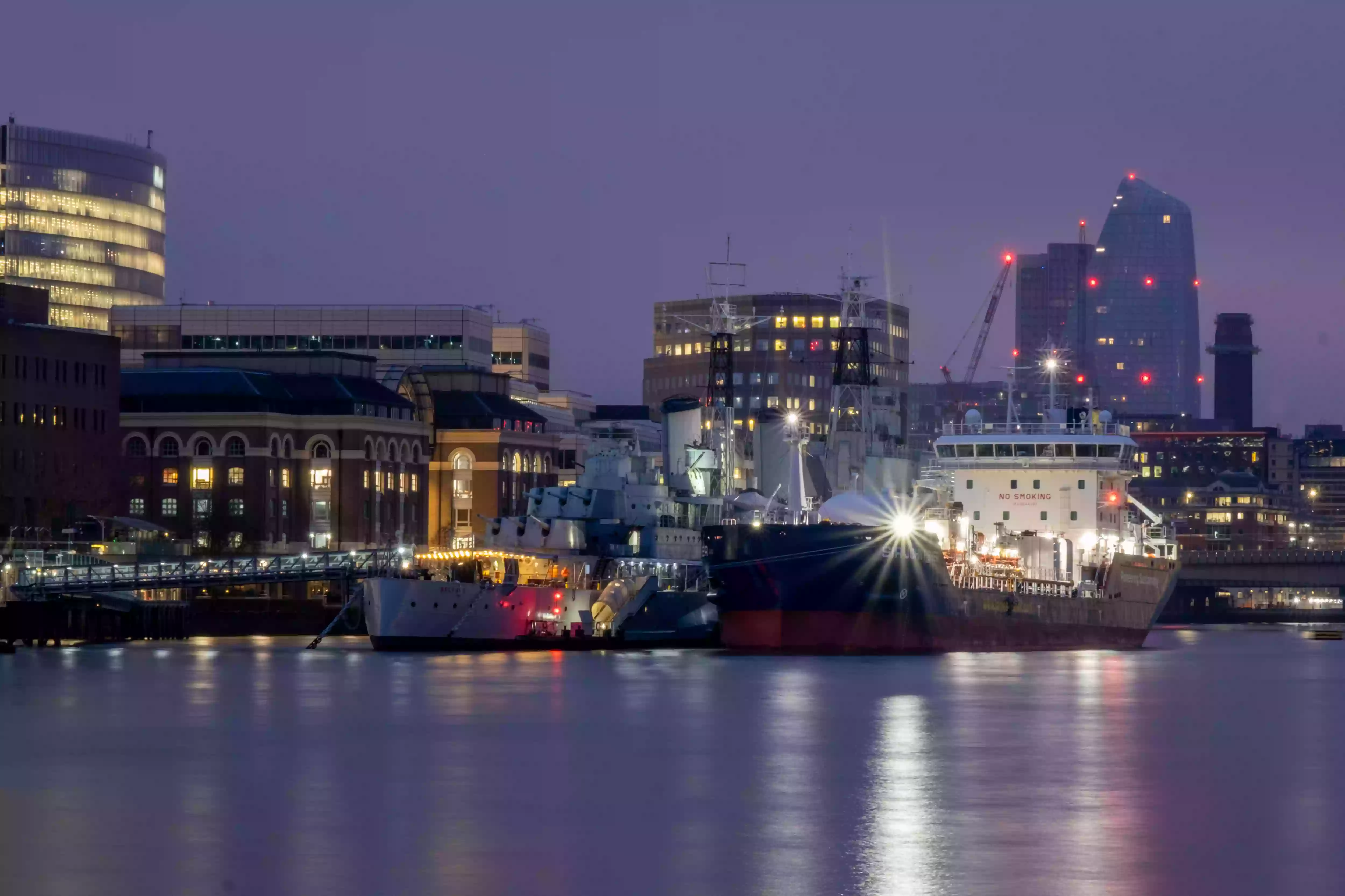 Sir John Fisher Naming Ceremony — Aerial Filming on the Thames - Image 19