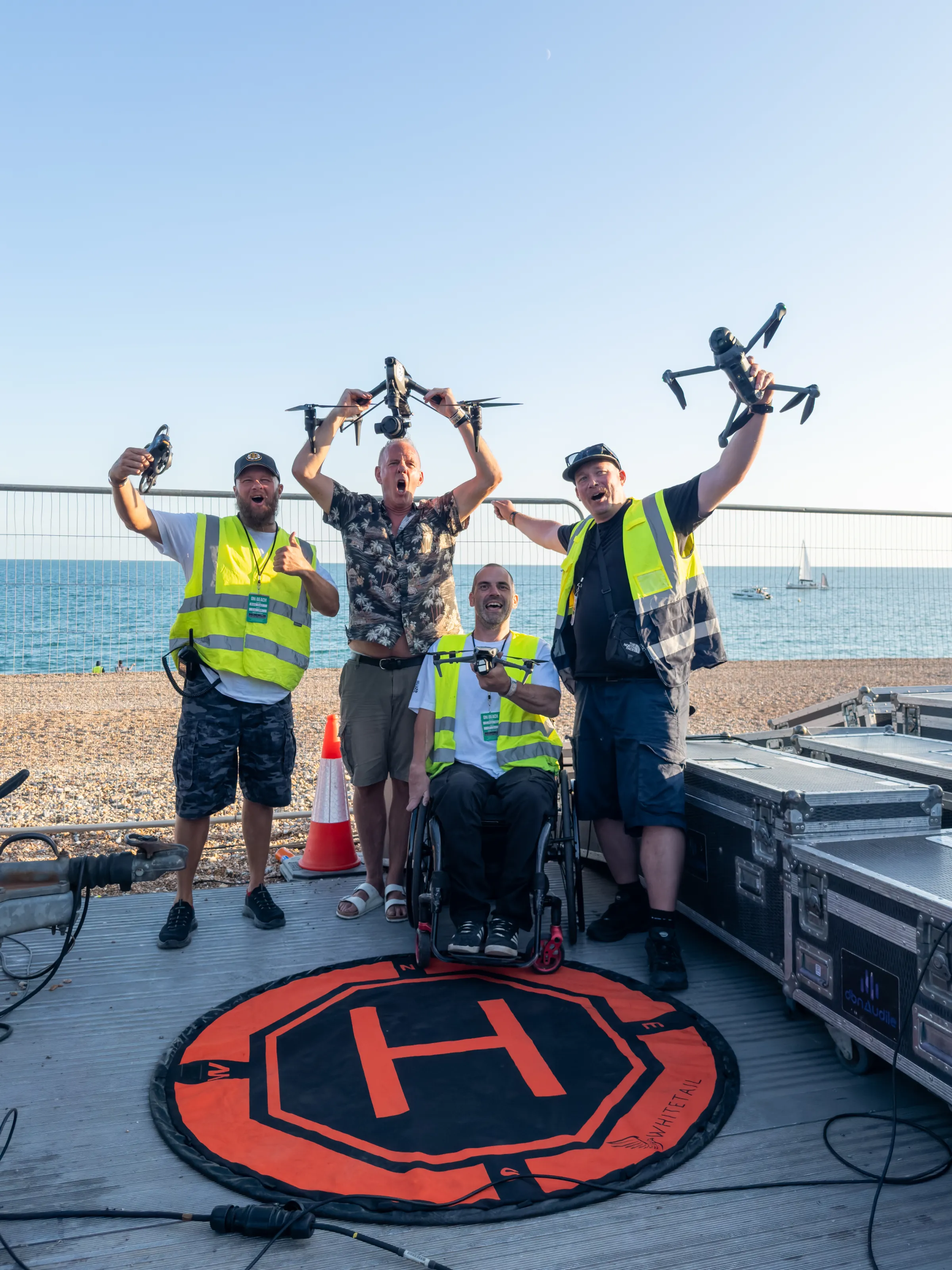 Fatboy Slim: Live Aerial Visuals at On The Beach Brighton - Image 8