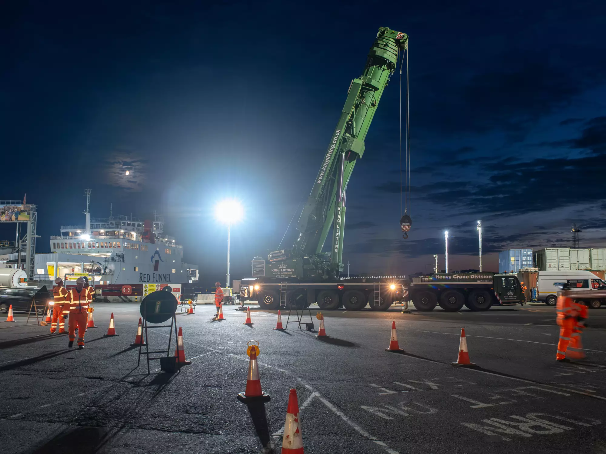 Filming a D-Day Whale Bridge by Night: Heritage Lift From Southampton to Marchwood - Image 3