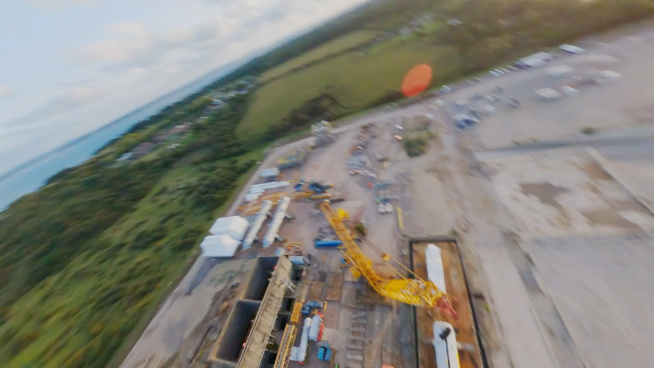 Drone filming on a working port: what to plan for video still
