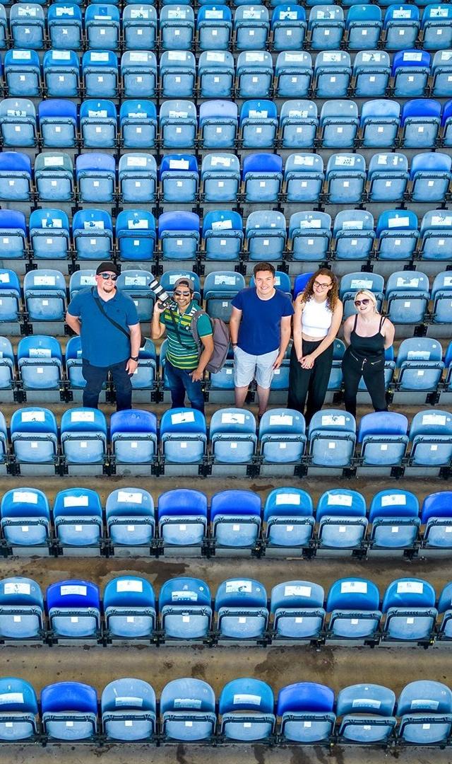 Drone shots of Fratton Park renovations - Image 7