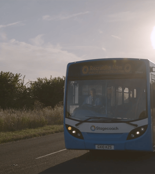Bus driver recruitment videos for Stagecoach South