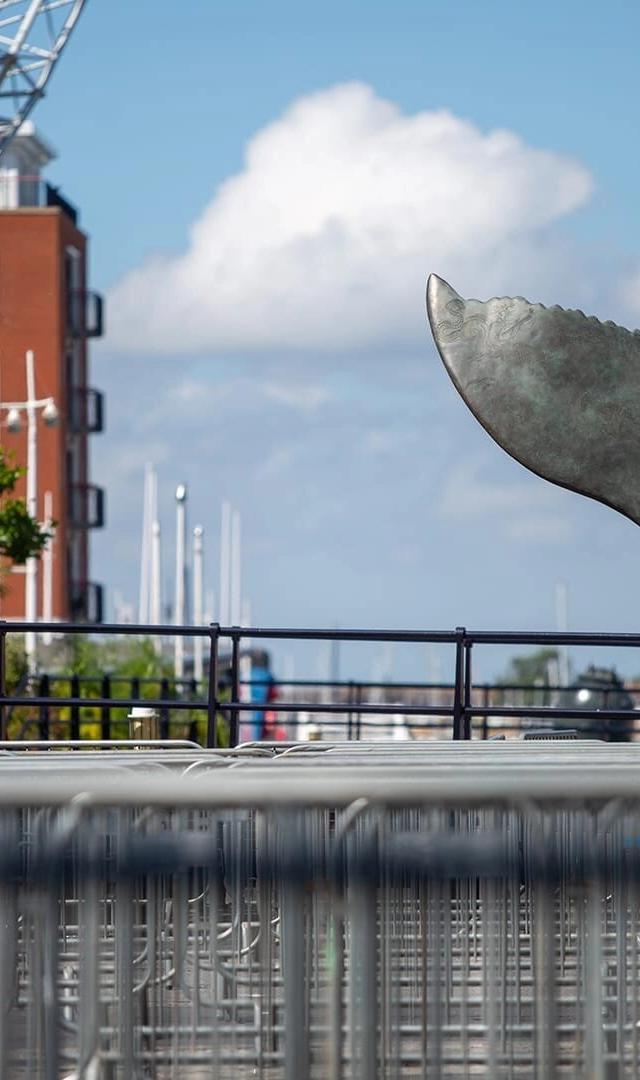 Gunwharf Quays reopens: drone photos show the shopping centre’s preparations - Image 10