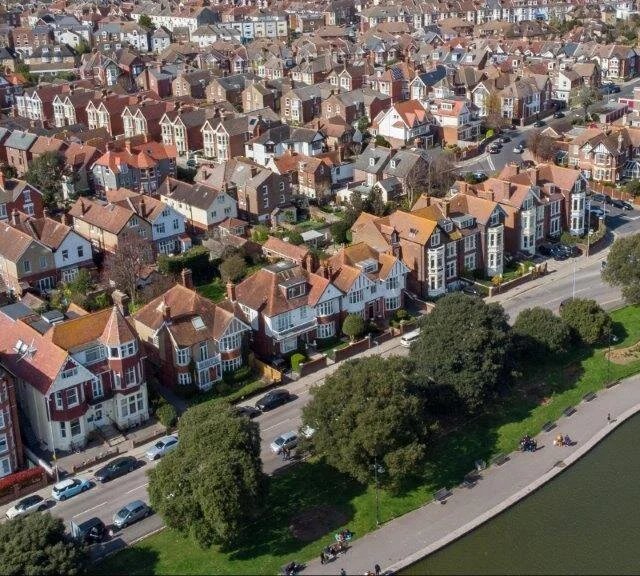 Easter weekend aerial photography over Southsea - Image 6