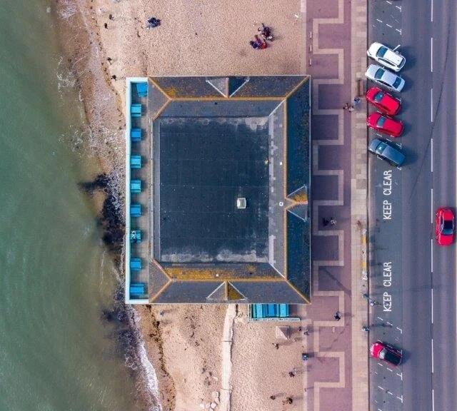Easter weekend aerial photography over Southsea - Image 10