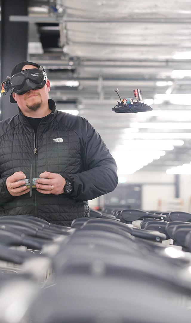 FPV Drone fly-through for ABP Southampton