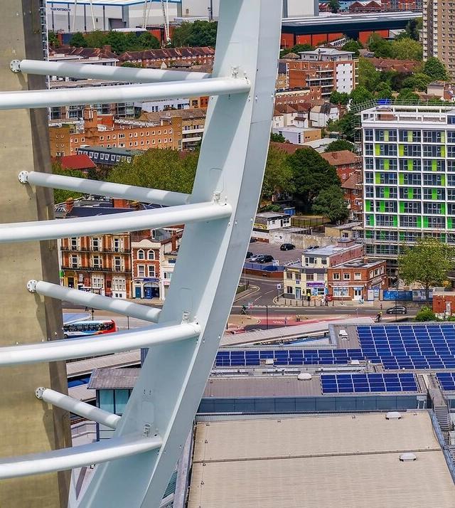 Gunwharf Quays reopens: drone photos show the shopping centre’s preparations
