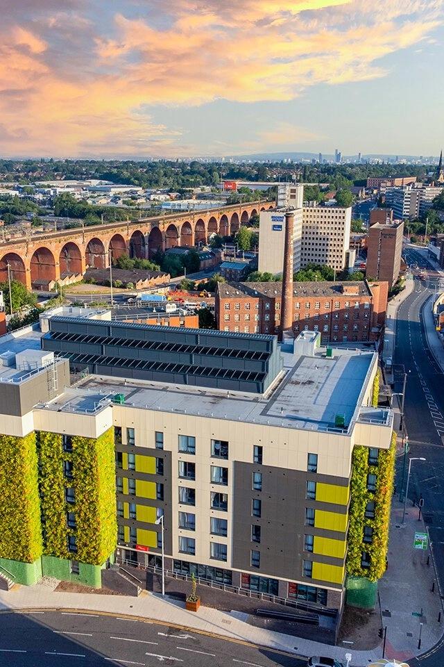Plantitecture: aerial video for ‘living walls’ in Manchester